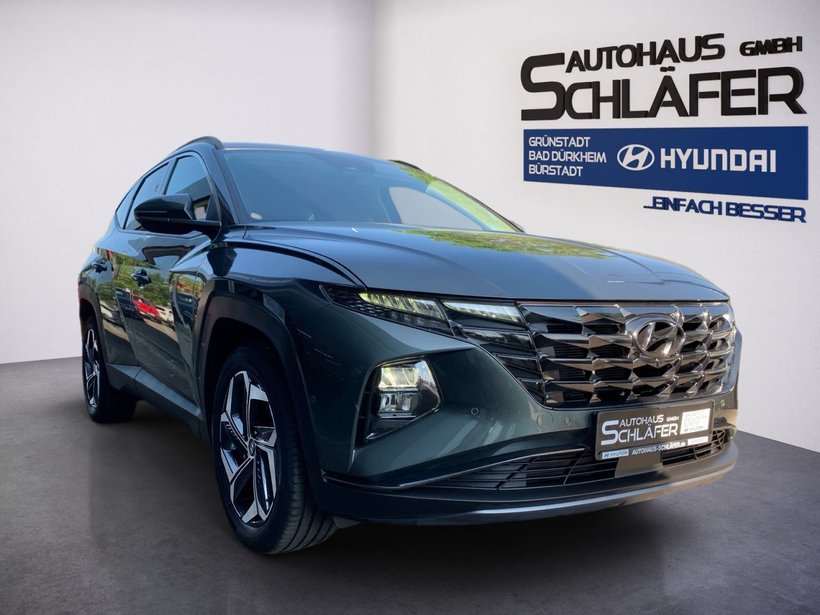 Fahrzeugabbildung Hyundai TUCSON 1.6 T-GDI Prime Hybrid Assi ECS Leder