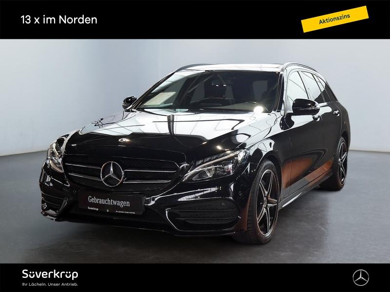 Mercedes-Benz C 180 T AMG Night Navi LED Pano AHK PDC Kamera