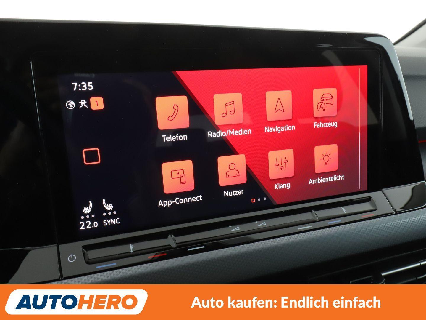 Volkswagen Golf VIII 1.5 TSI ACT Active*NAVI*VC*CAM*, миниатюра 19