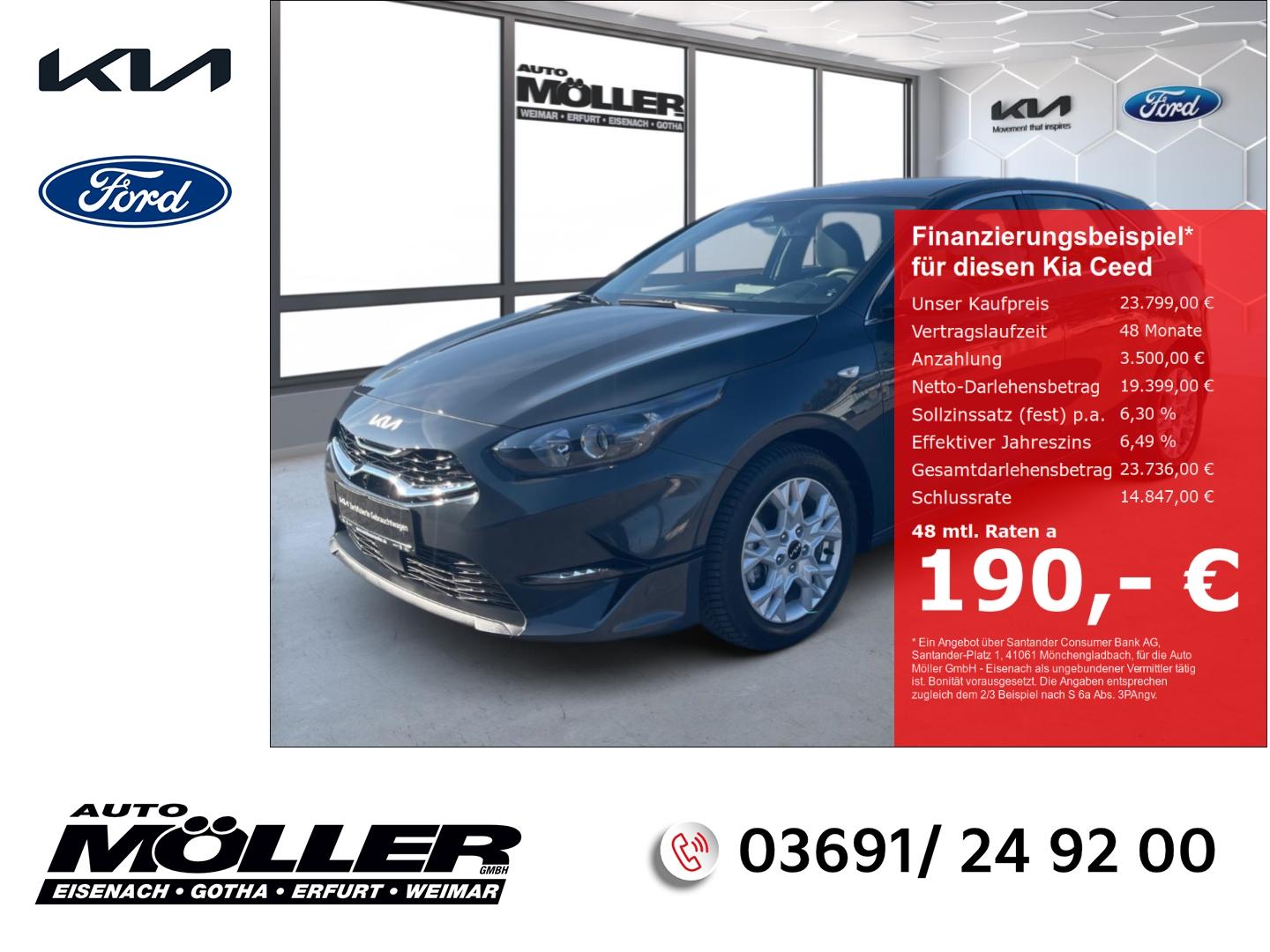 Kia Ceed 1.5T Vision DCT7 Komfort+ Navi Kamera ACC K