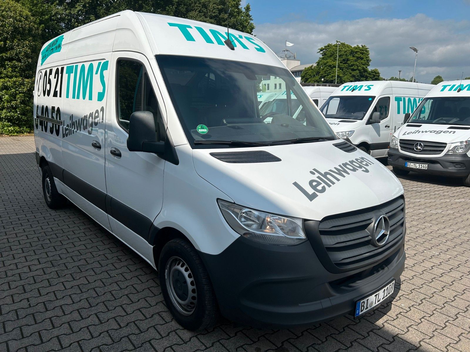 Fahrzeugabbildung Mercedes-Benz Sprinter III  214 CDI MR Navi