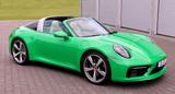 Porsche 992 911 Targa 4S 3.0 S, Sport-Design-Paket - Porsche 992: Grün, Cabrio