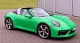 Porsche 992 911 Targa 4S 3.0 S, Sport-Design-Paket - Porsche 992: Grün, Cabrio