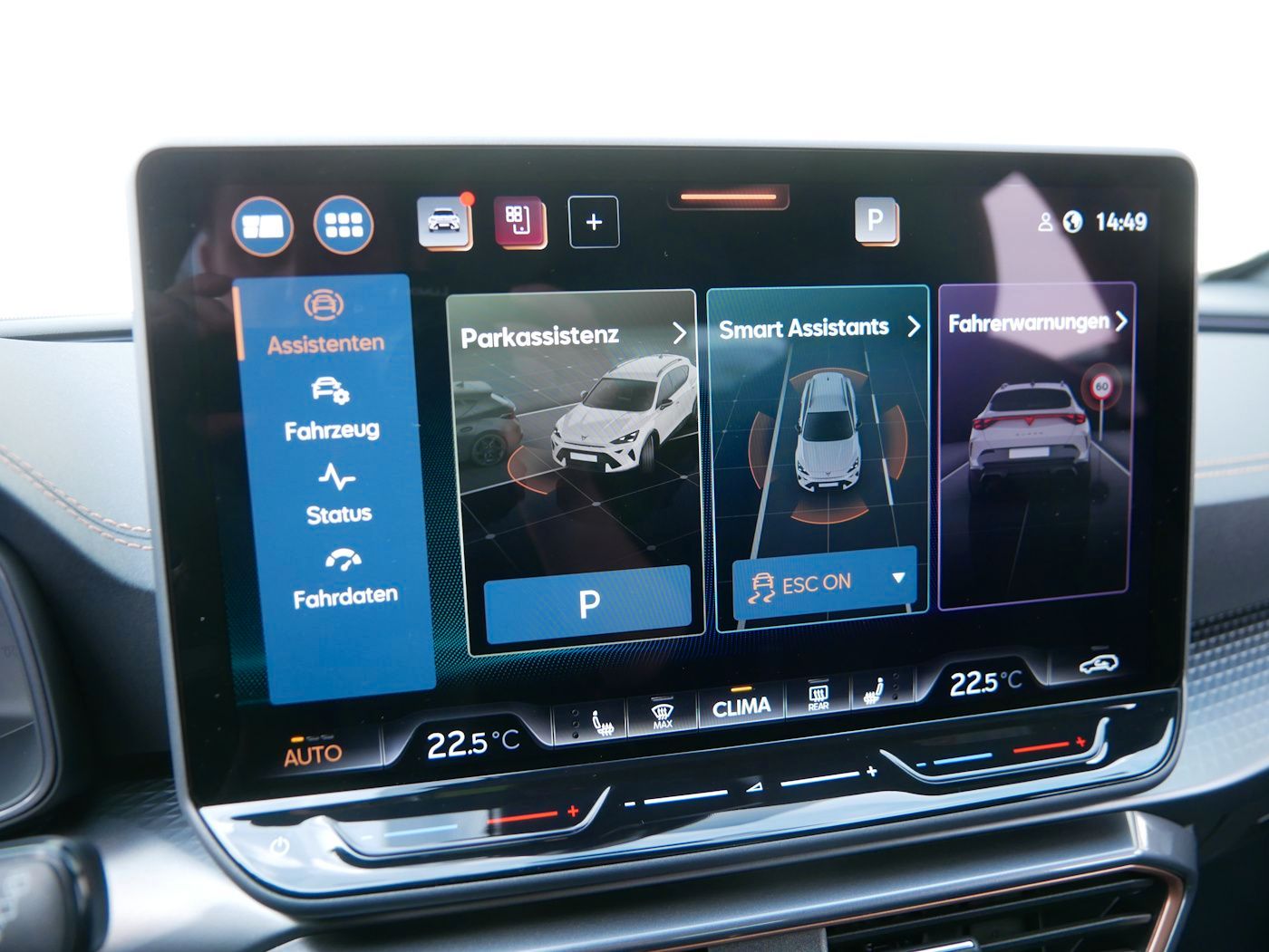 Fahrzeugabbildung CUPRA Formentor 1.5 eTSI NEU45T DSG ACC Kamera SHZ+LHZ