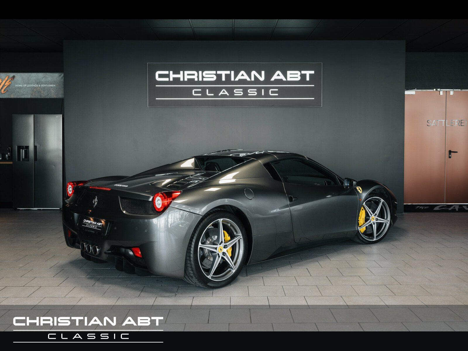 Fahrzeugabbildung Ferrari 458 Spider Lift Daytona Carbon Power15