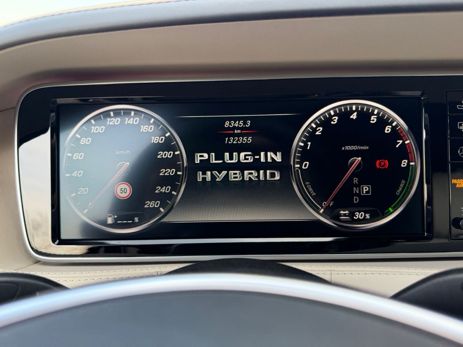 Mercedes-Benz S 500 S Limousine Plug-in Hybrid / e L, Fond-TV foto 7