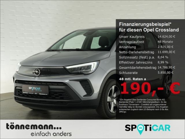 Opel Crossland EDITION+NAVI+AHK+RÜCKFAHRKAMERA+SITZ-/