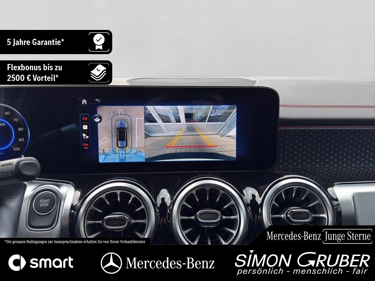 Fahrzeugabbildung Mercedes-Benz EQB 300 4M AMG Night 360 Winter 7Sitze Model 25