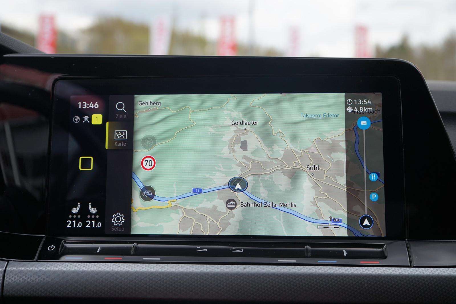 Volkswagen Golf VIII 1.5 TSI Life LED Navi Sitzheizung DAB, миниатюра 10