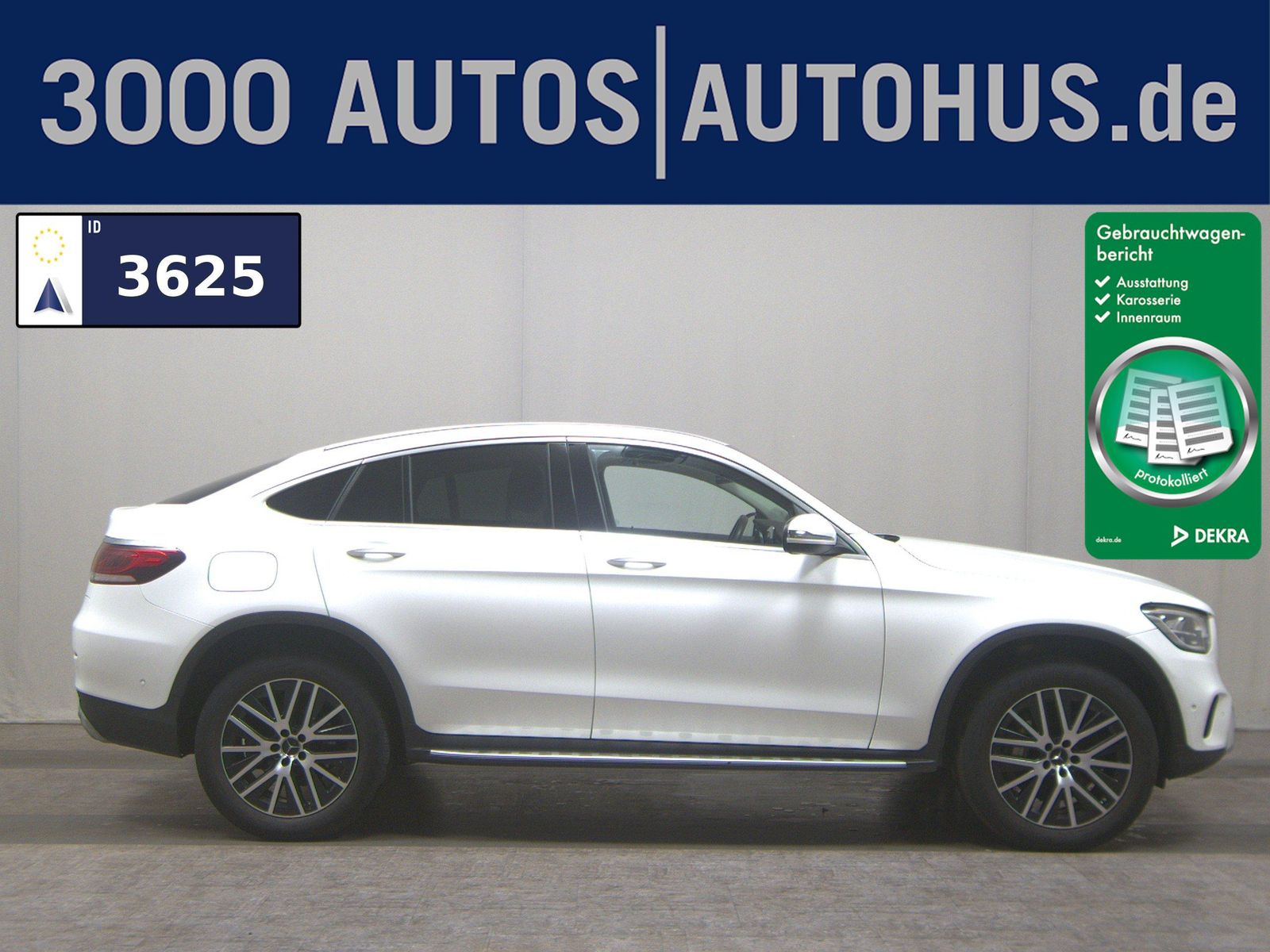 MERCEDES-BENZ GLC 300 Coupé de 4M Leder AHK Navi LED RfK MBUX
