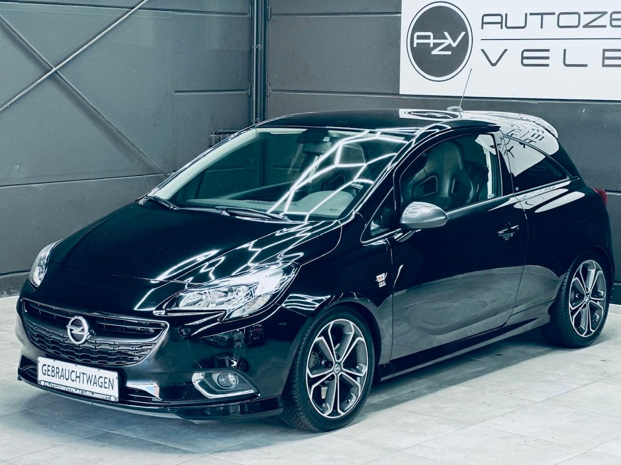 Opel Corsa E OPC Line RECARO LEDER Standheiz. AHK