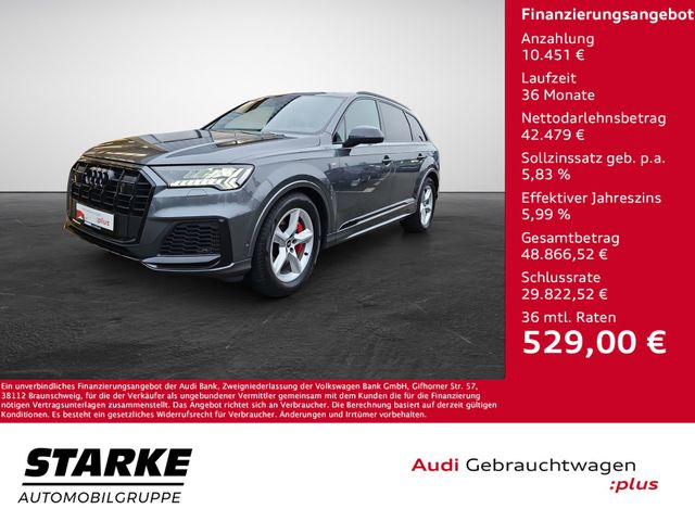 Audi Q7 55 TFSI e tiptronic quattro S line NaviPlus A