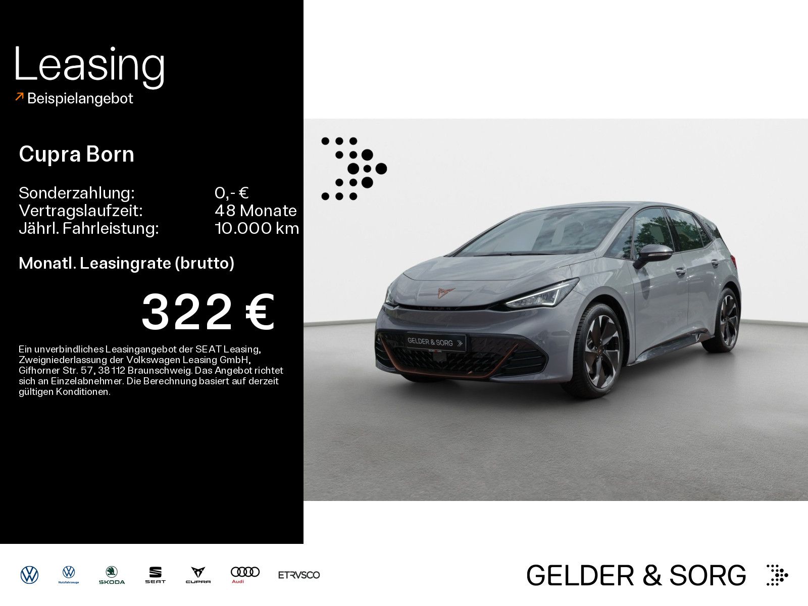 Cupra Born 411km/WLTP*19Z*MirrorLink*LED*RFK*