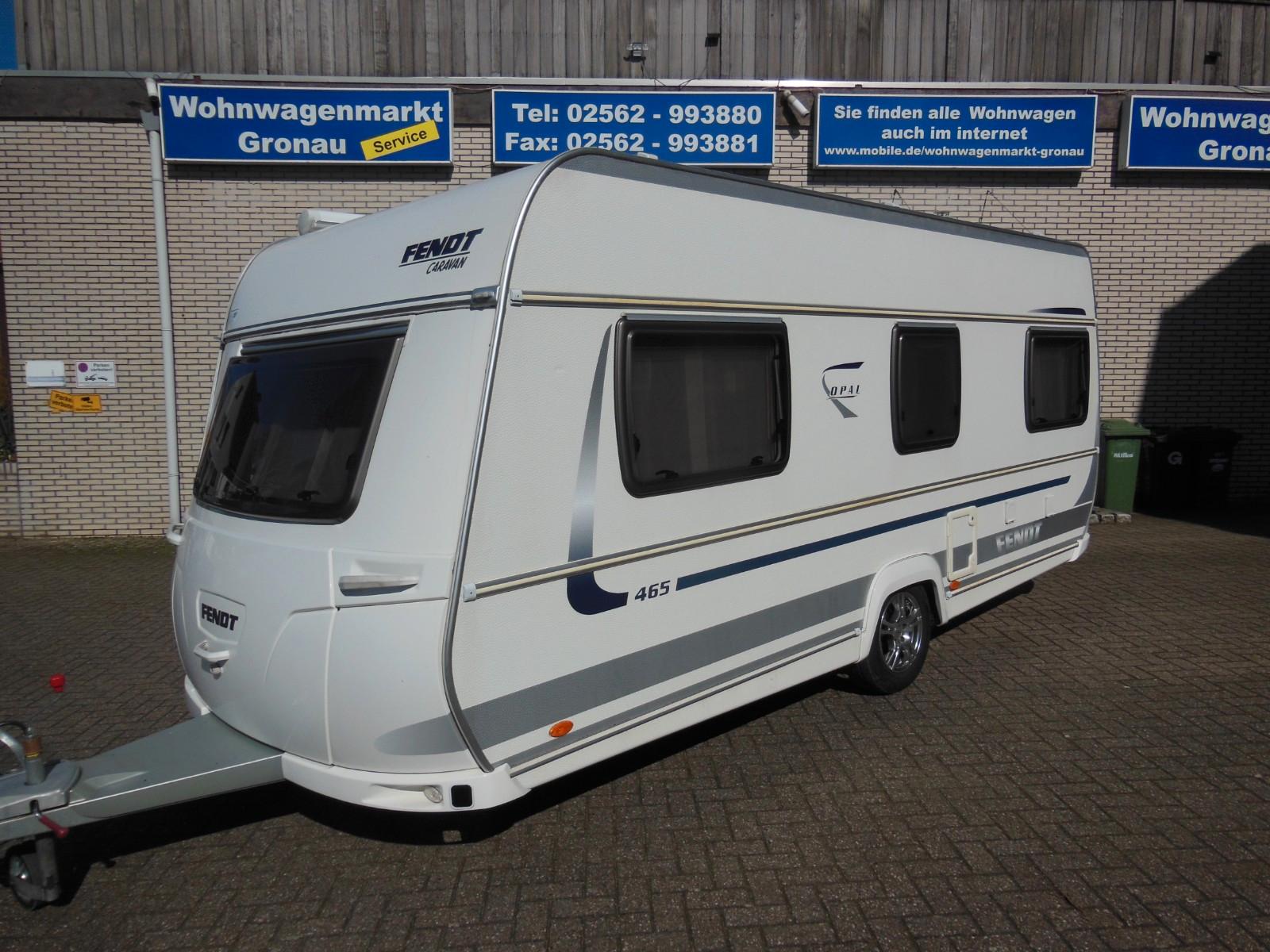 Fendt OPAL 465 TG MIT EINZELBETT+RUNDSITZ+MOVER+MARKIS
