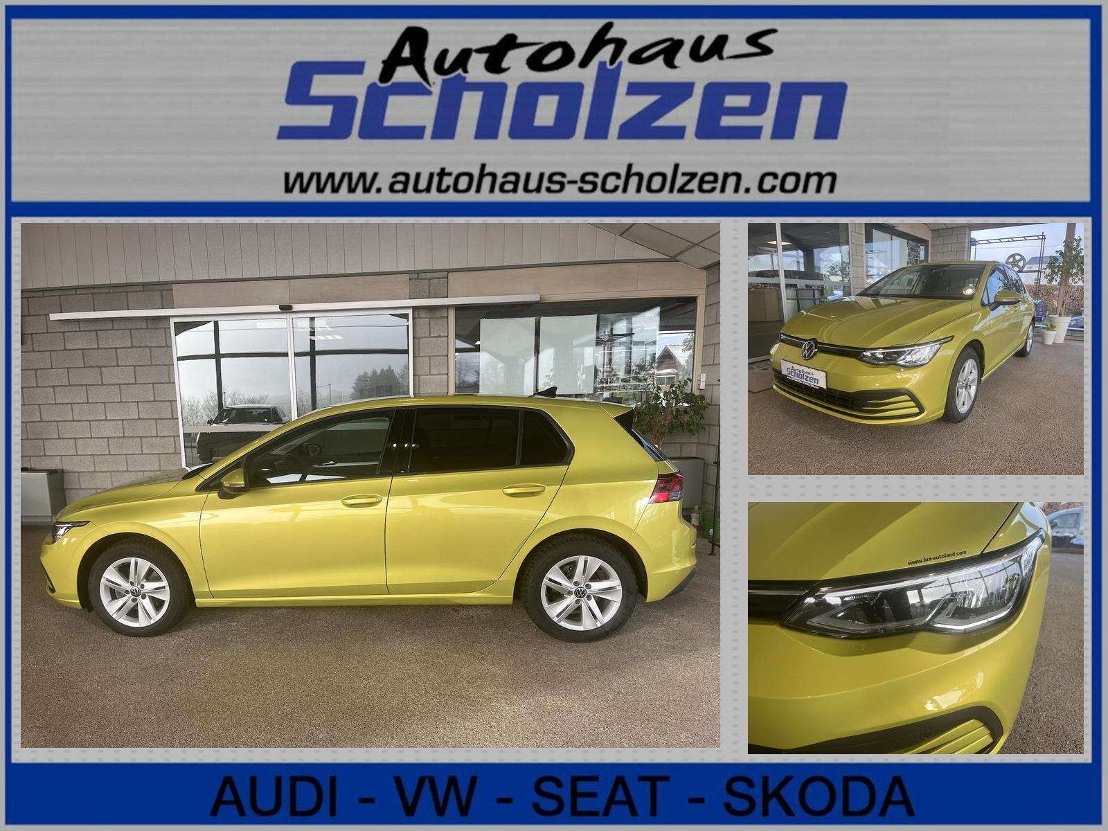 Volkswagen Golf VIII 2.0 TDI Life SHZ AHK APP NAVI LED MFL