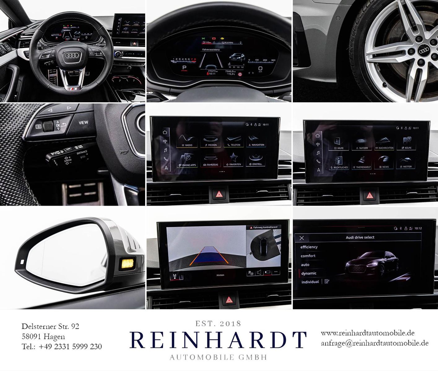 Audi A5 COUPE 45TFSi Q 2x S LINE/19Z/ACC/PANO/S-SITZE foto 24