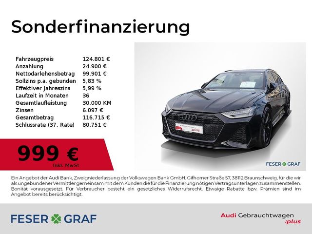 Audi RS6 Avant Keramik,Pano,Sitzbel,Standhzg,HUD,B&O