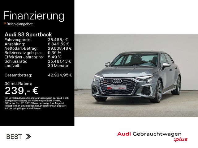 AUDI S3 Sportback Pano, B&amp;O, Navi, virtual plus