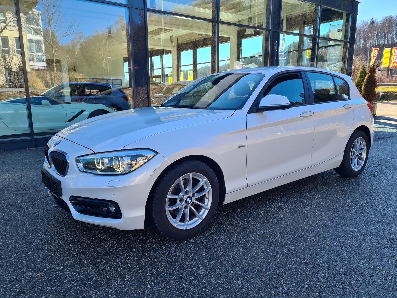 BMW 118 i Sport Line Klimaauto 16"Alu MwSt!