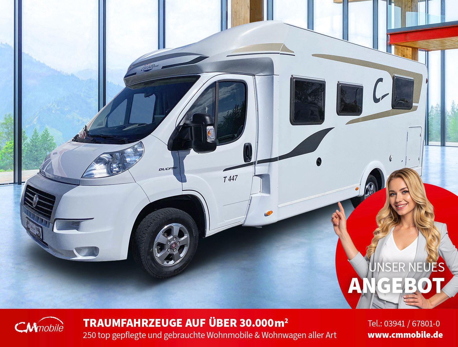 Carado
 T 447 - Einzelbetten - Garage
