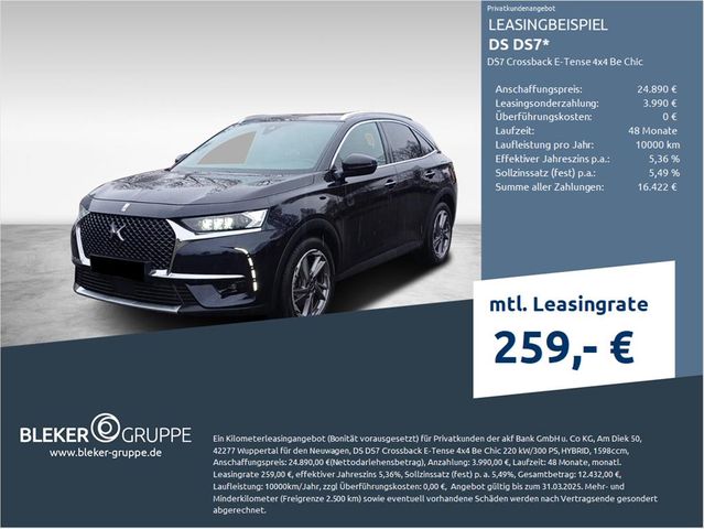 DS Automobiles DS7 Crossback E-Tense 4x4 Be Chic