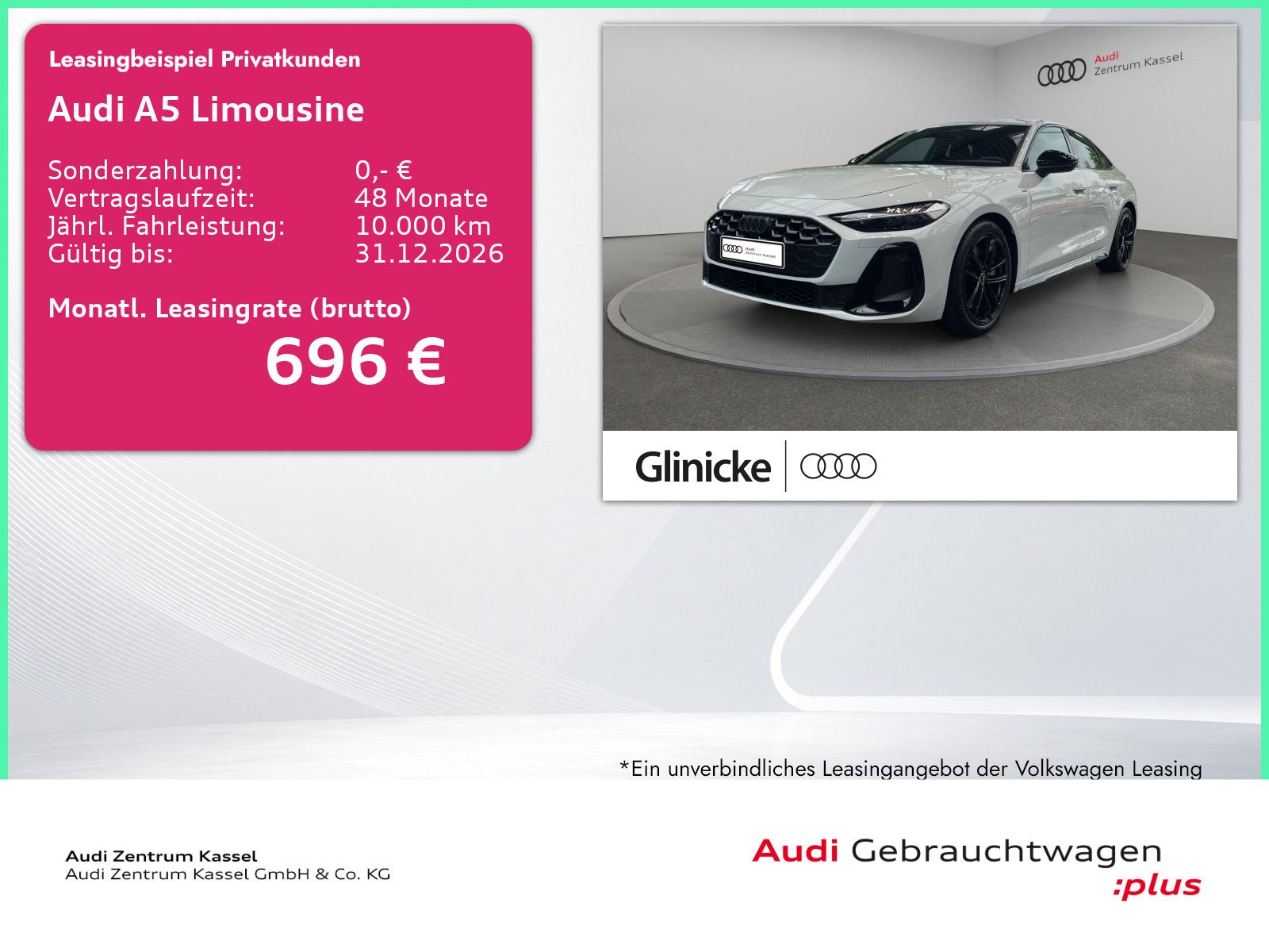 Audi A5 Lim e-hybrid qu. S line Navi B&O AHK Tech+