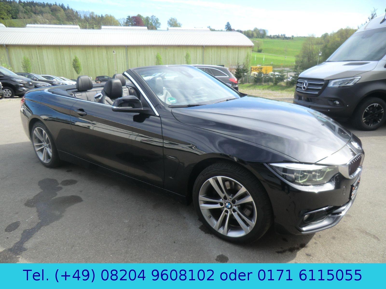 BMW 430i xDrive Cabrio Sport Line  18" HeadUp