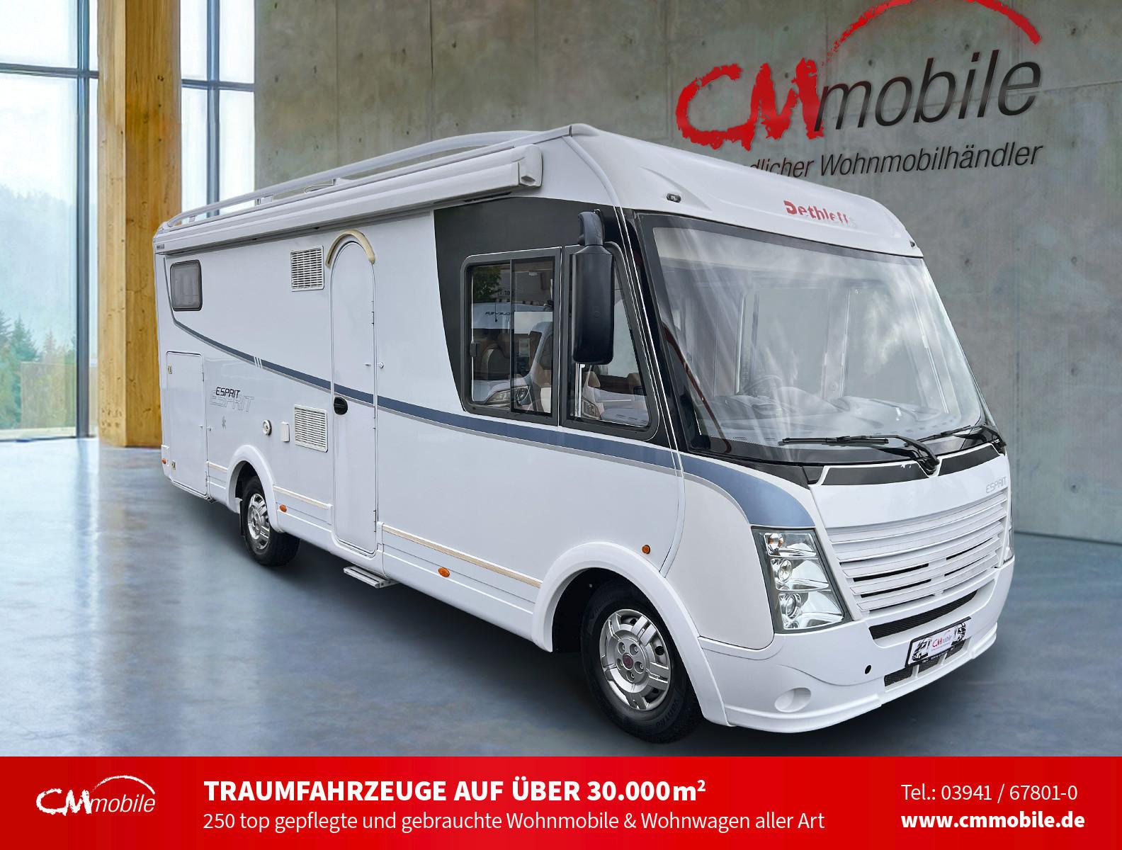 Dethleffs Esprit I 6870 - Hub & Festbett - Garage -