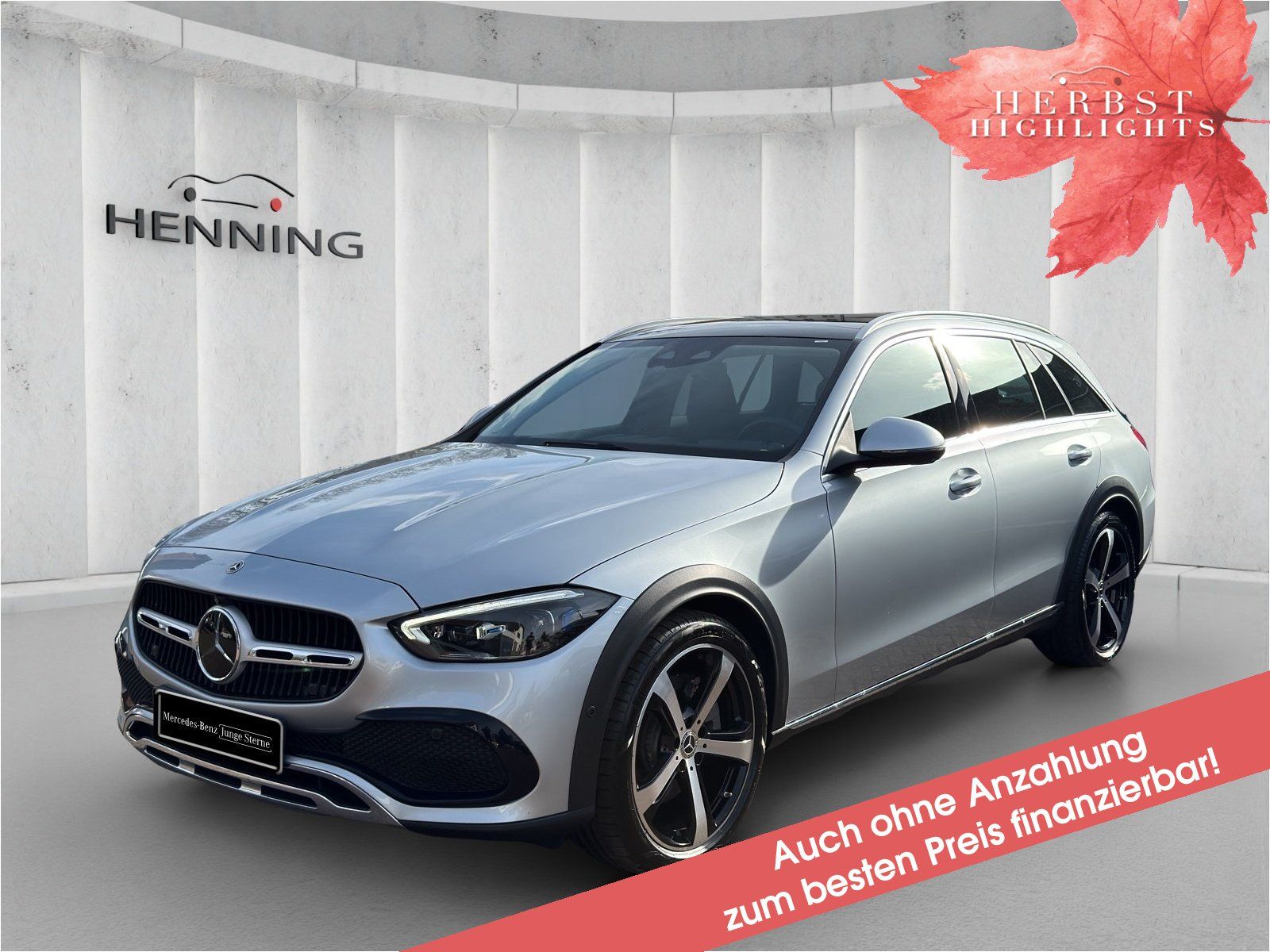 Mercedes-Benz C 220 d T All-Terrain Avantg 4M PANO AHK HUD 360