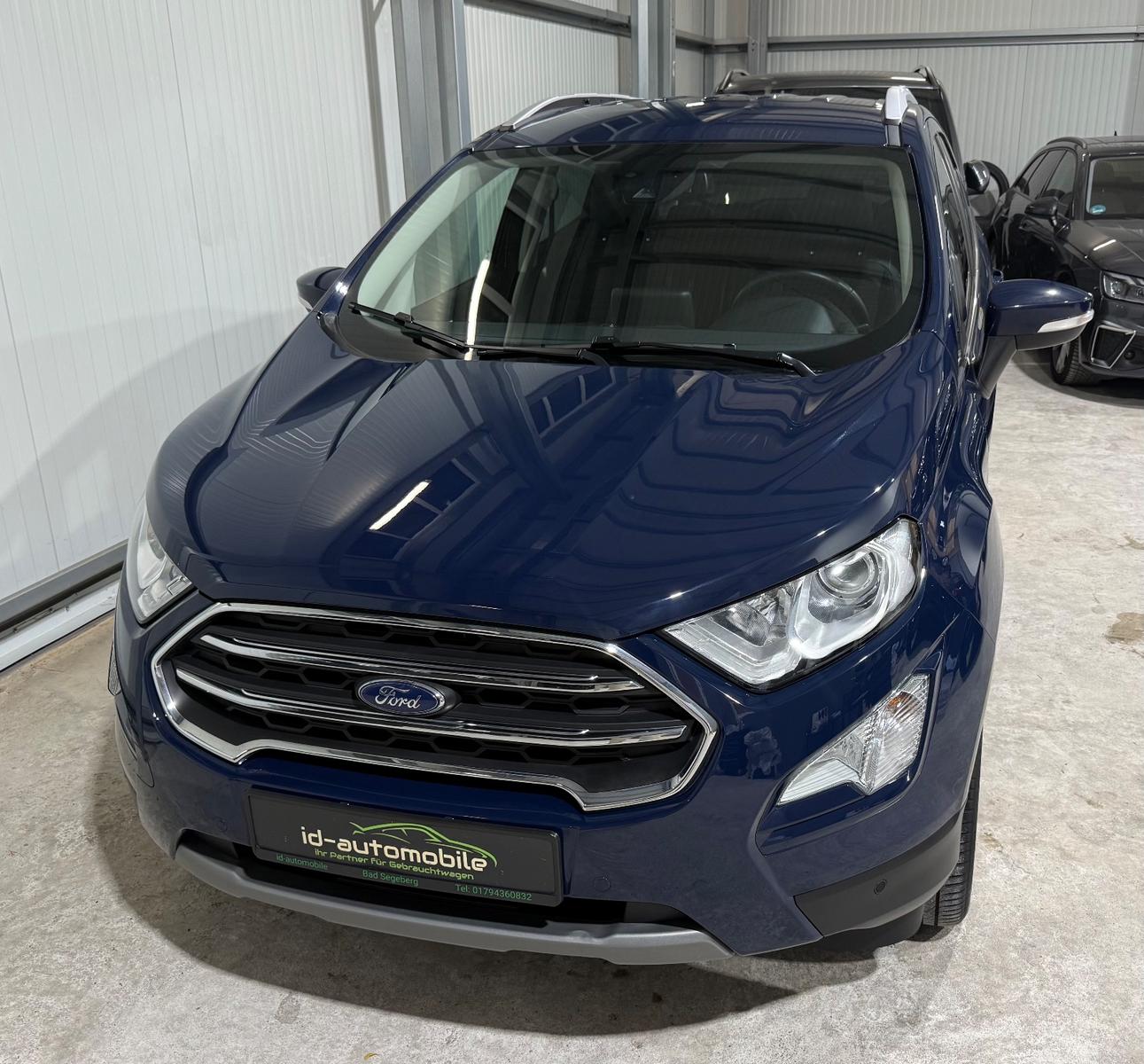 Ford EcoSport Titanium, 1 Hand, Navi, SHZ, wenig KM