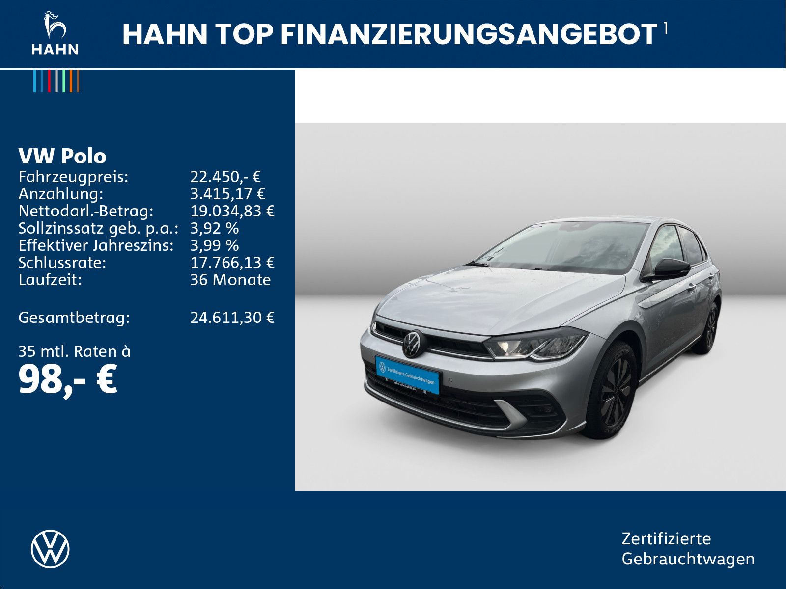 Volkswagen Polo 1.0TSI DSG Goal LED Navi AHK CAM Sitzh APP foto 2
