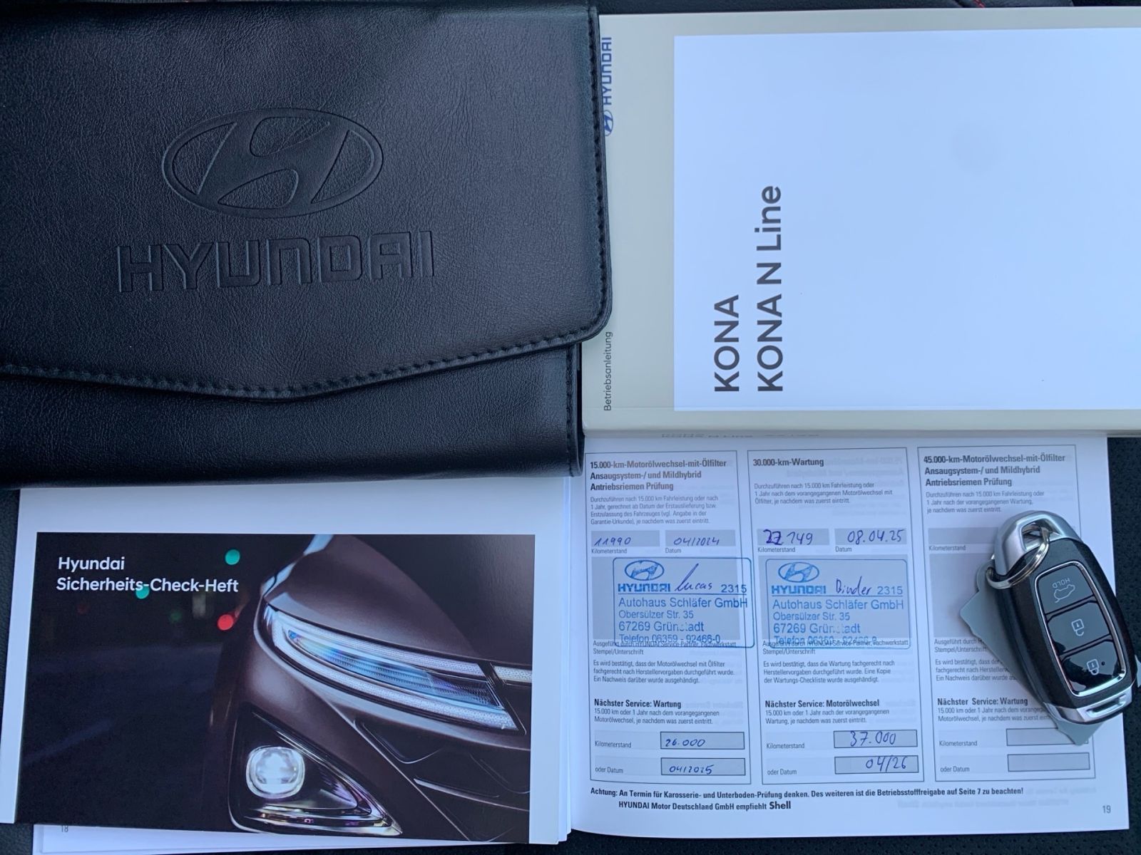 Fahrzeugabbildung Hyundai KONA 1.6 T-GDI 7-DCT N Line Navi LED Schiebedach