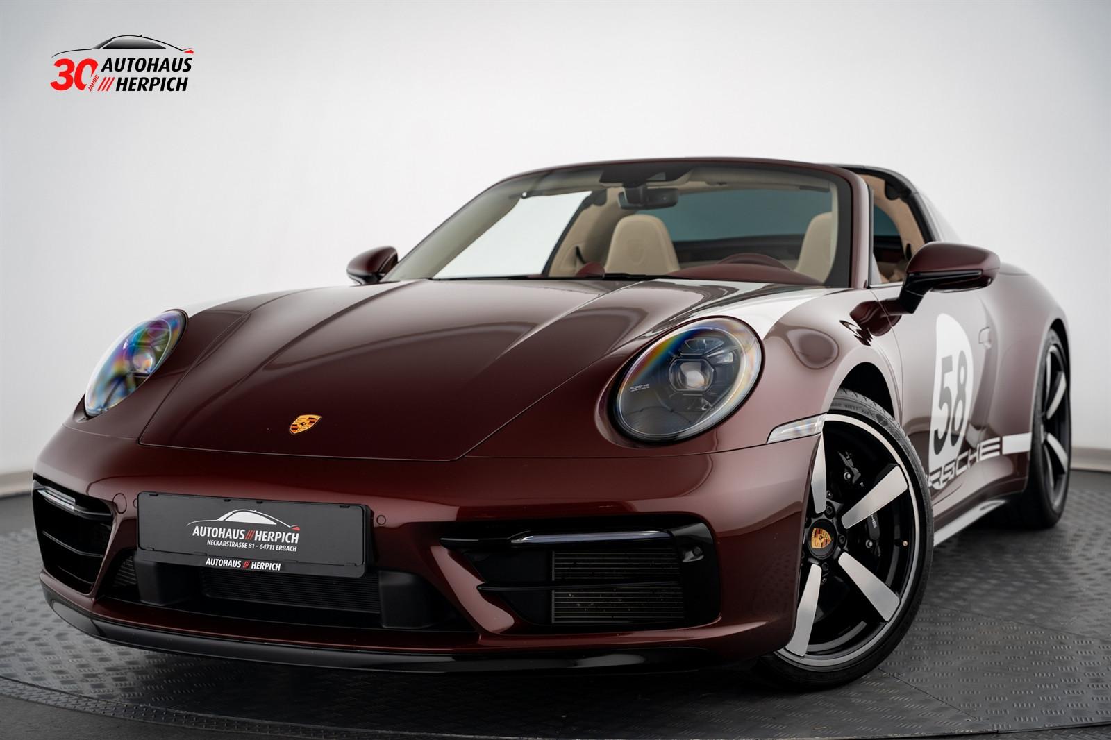 Porsche 992 4S Targa Heritage SportDesign PCCB Lift HAL