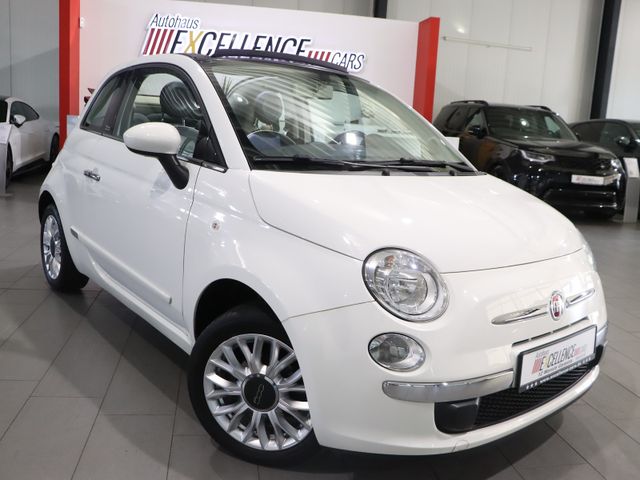 Fiat 500C Cabriolet 1.2 LOUNGE WHITE & RED / LED, PDC