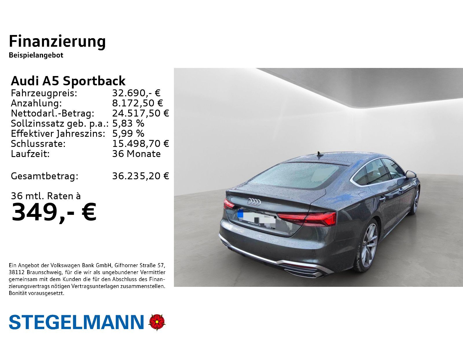 Audi A5 Sportback 40 TDI S-tronic S-Line AHK LED Nav foto 3