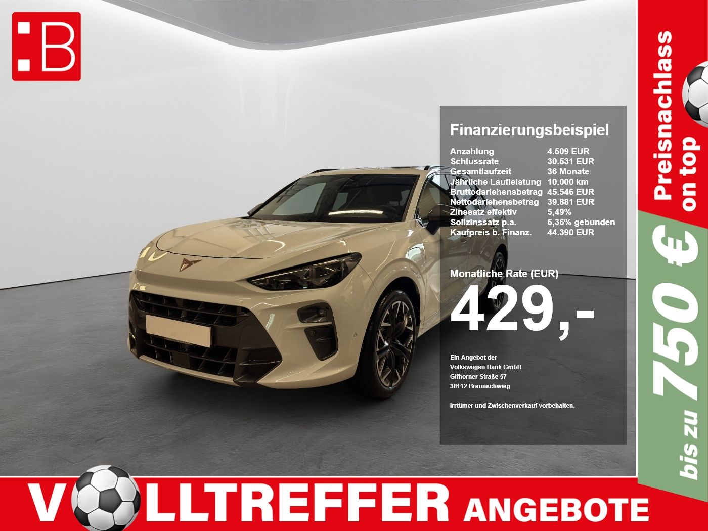 CUPRA Terramar 1.5 e-Hybrid DSG VZ MATRIX-LED NAVI AHK