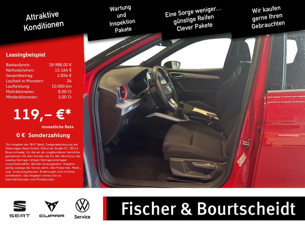 Seat Arona 1.0 TSI FR PDC KAMERA NAVI FACEL. LED