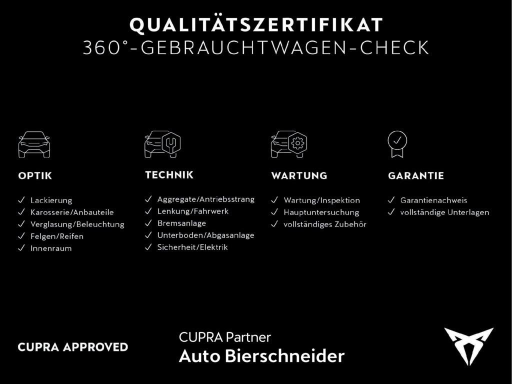 Cupra Formentor 1.5 TSI DSG ab 249.- 2.500.-Anzahlung