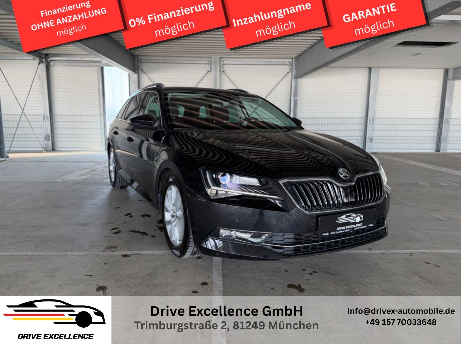 Skoda Superb Combi Style 4x4 AUT AHK SH MEMO CarPl PDC
