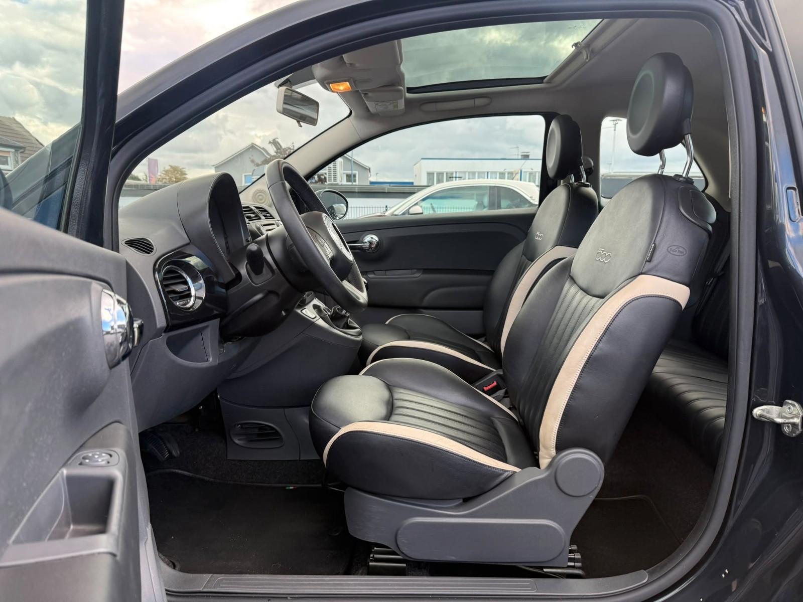 Fiat 500 1.2 Lounge/Pano/Leder/PDC/Bluetooth/Top-Zust