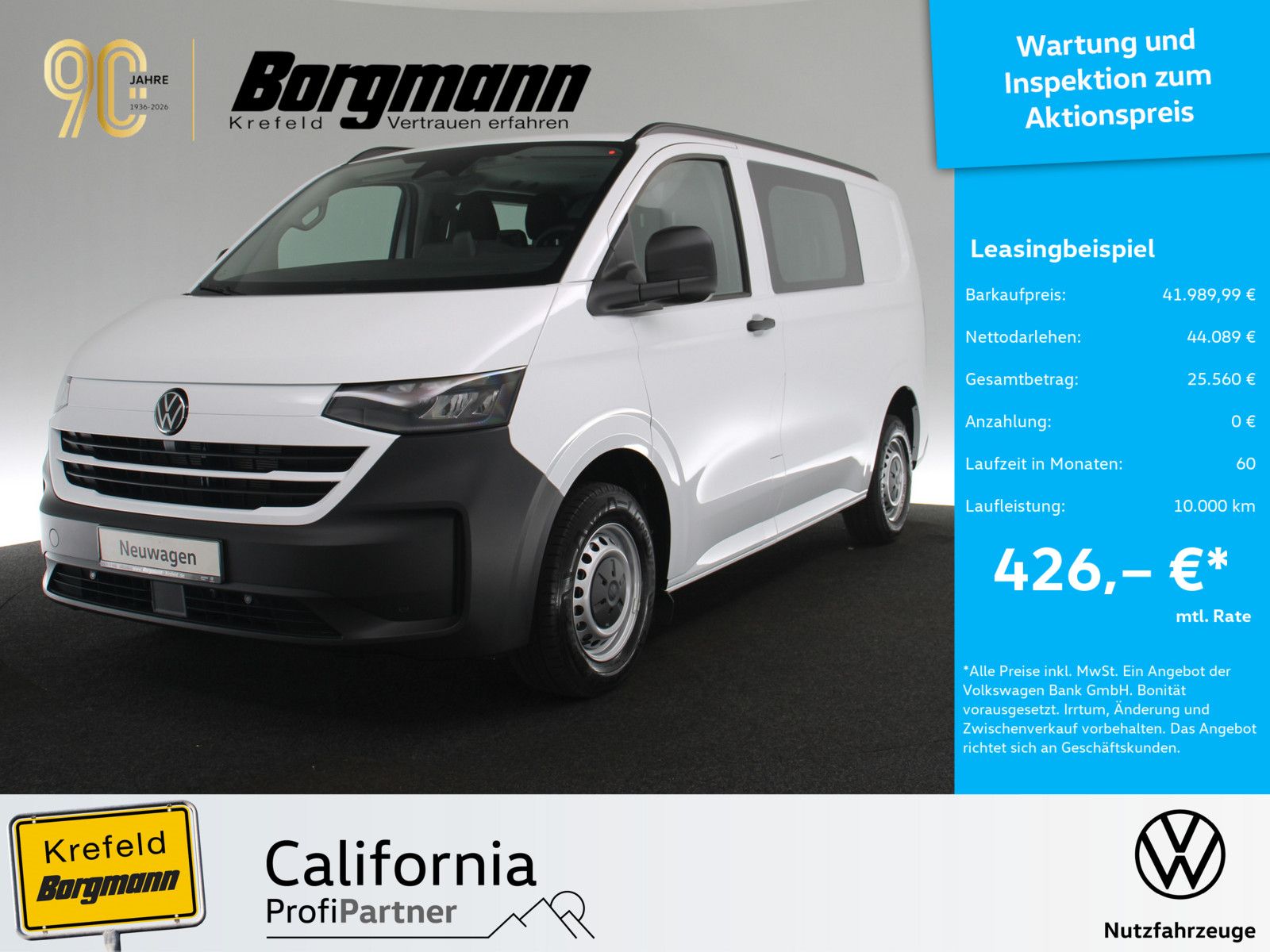 Volkswagen T7 Kasten Plus 2.0 TDI KR L1H1 LED KAMERA PDC
