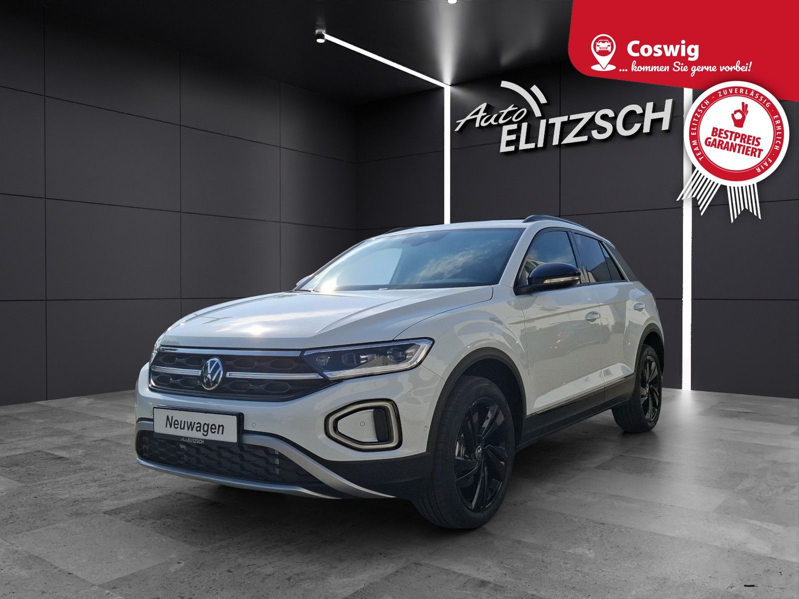 Fahrzeugabbildung Volkswagen T-Roc Style TDI DSG 4M IQ.Light Navi ACC AHK App