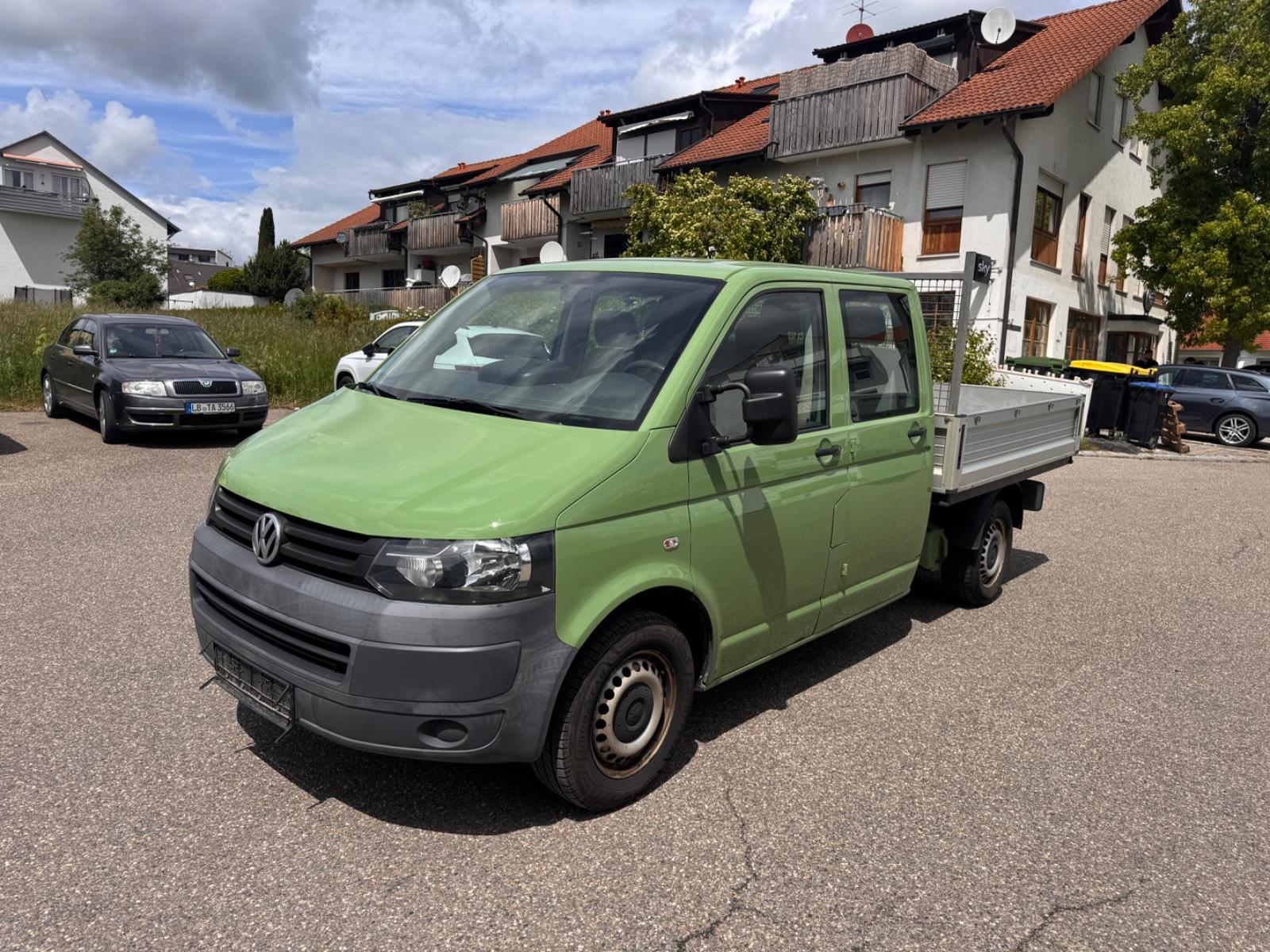 Volkswagen T5 Doppelkabine Pritsche Klima