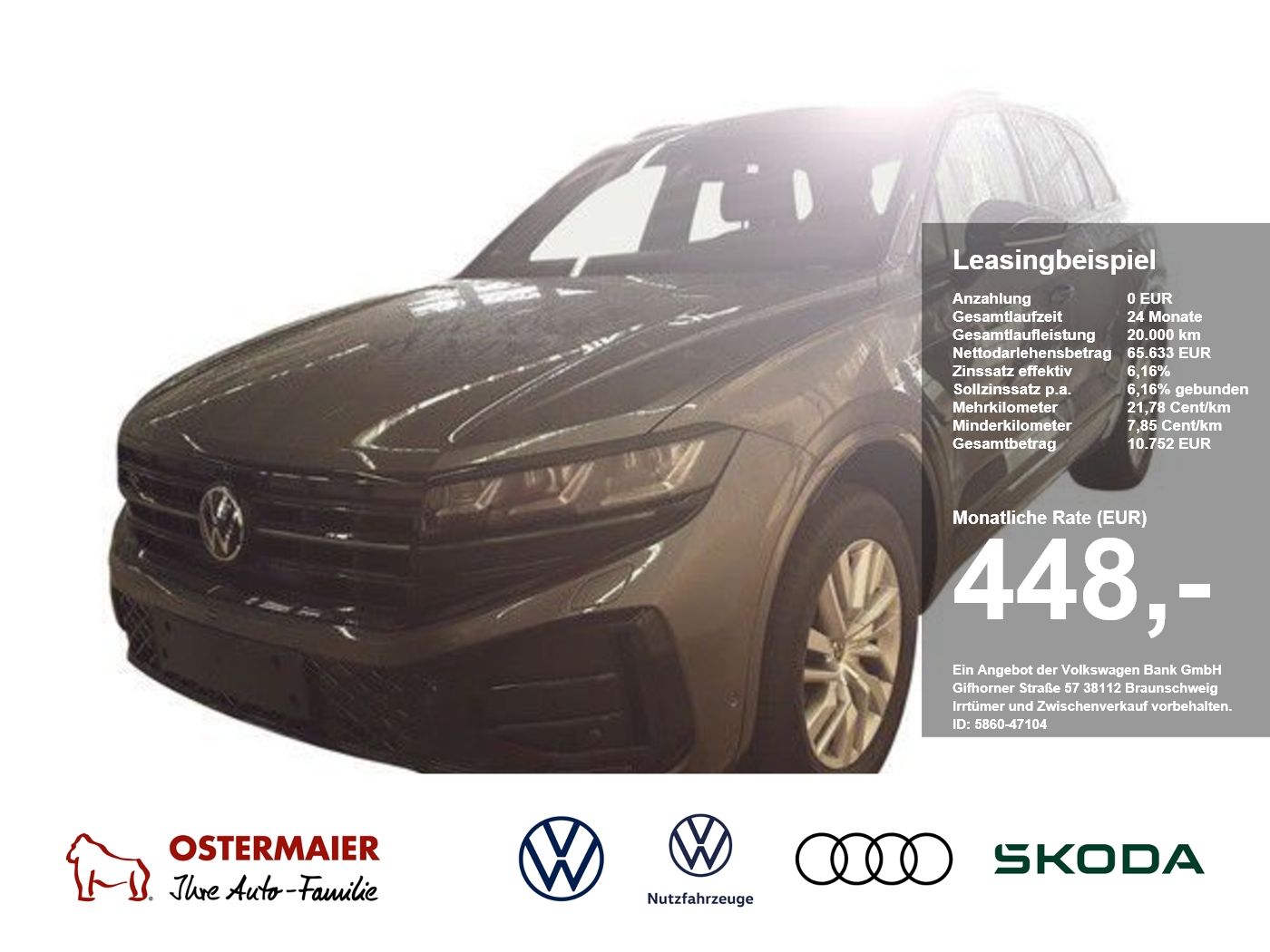 Volkswagen Touareg R-LINE BLACK STYLE 3.0TDI 286PS NP.117T