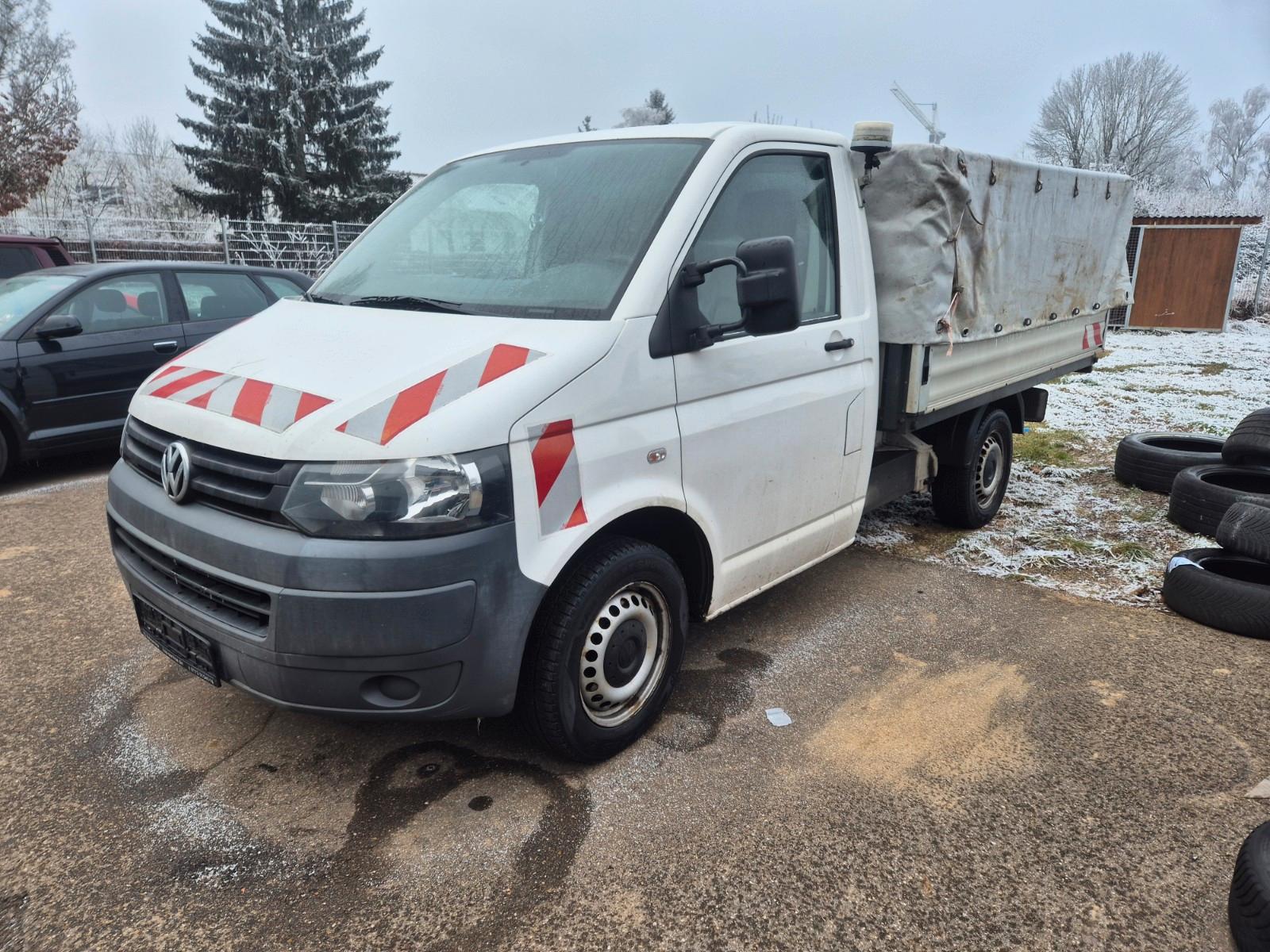 Volkswagen T5 2.0 TDI Transporter Pritsche  AHK/Tempomat