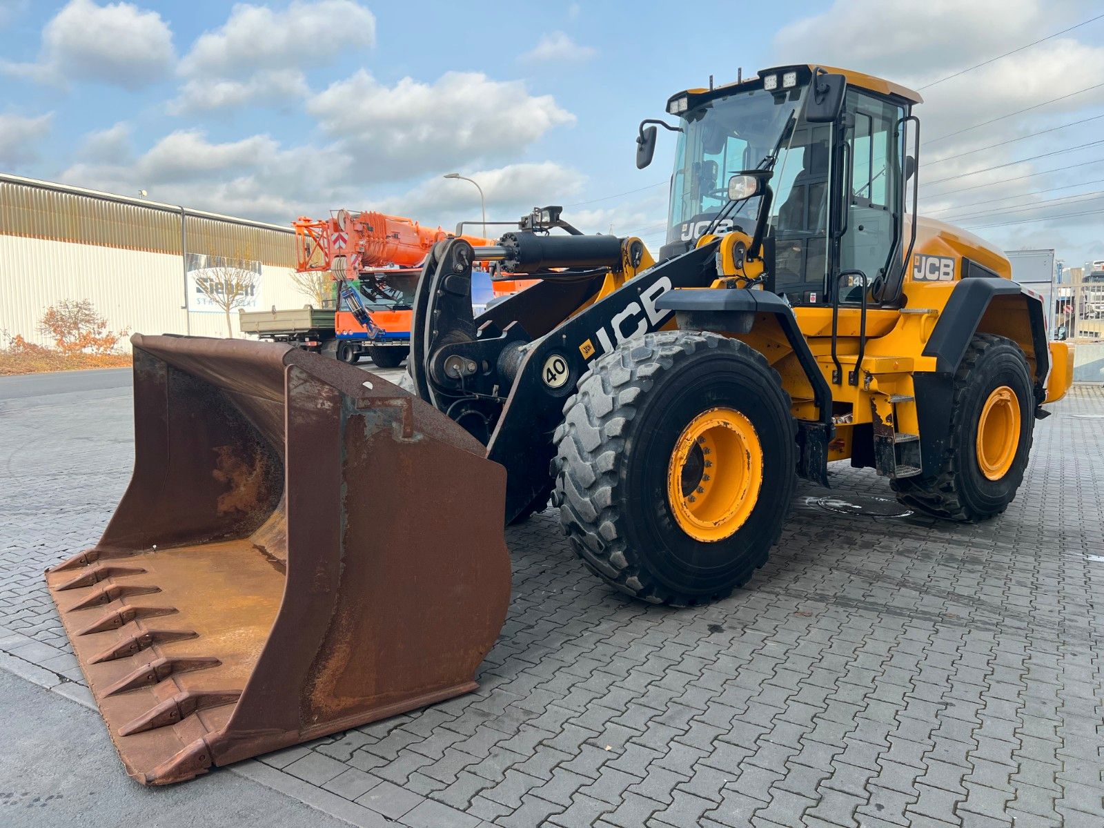 Fahrzeugabbildung JCB 457 ZX T4F / 3.246 h / 2016 / Waage mit Drucker