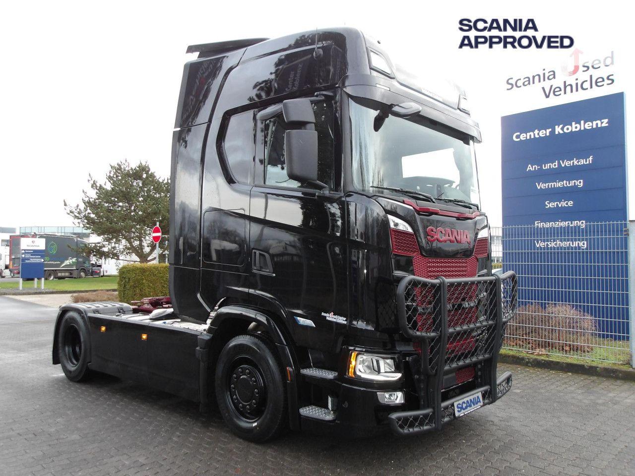 Scania S500 NB - SUPER - FULL AIR - HYDRAULIK - LEDER -