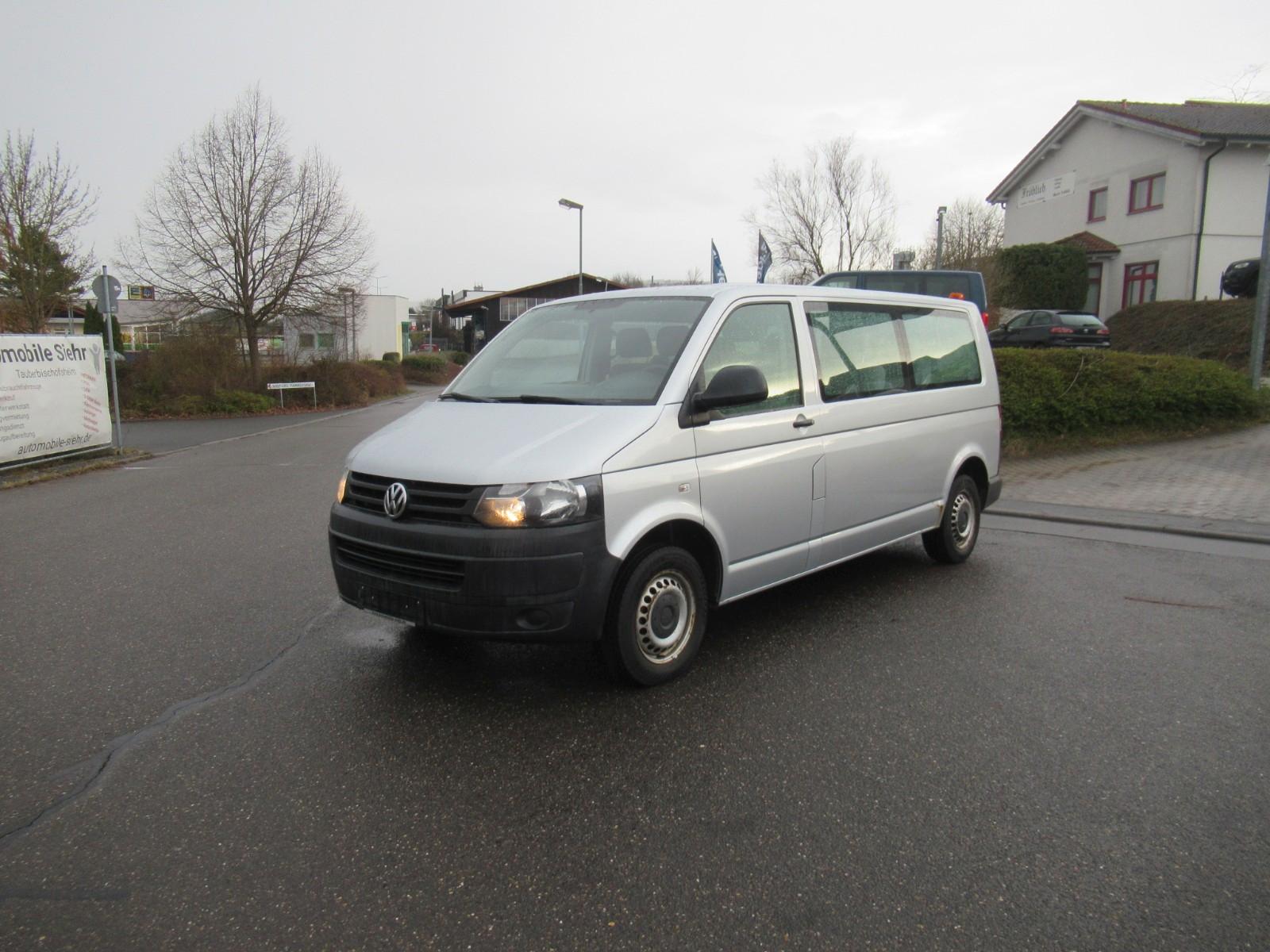 Volkswagen T5 Transporter Kombi lang 9-Sitzer *AHK*Klima*