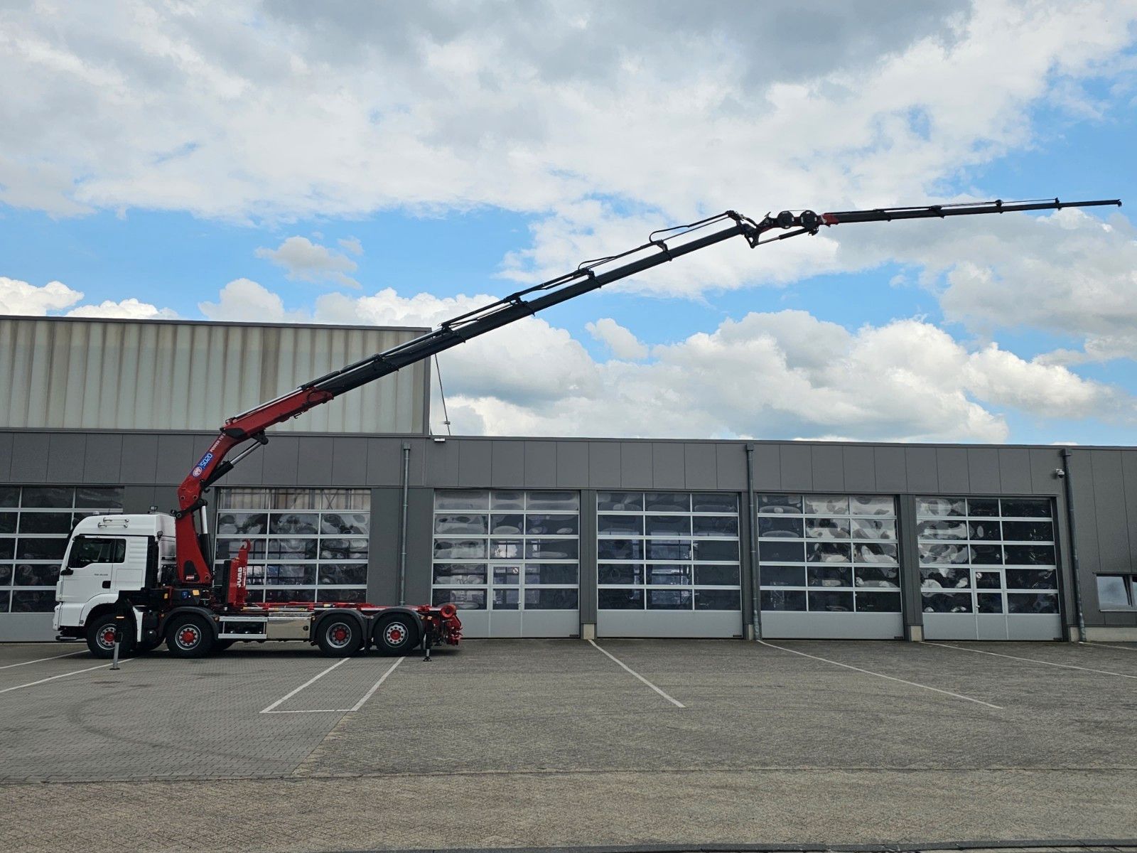 Fahrzeugabbildung MAN MAN TGS 35.510 Abrollkipper JOAB+HMF 5020 K5 JIB