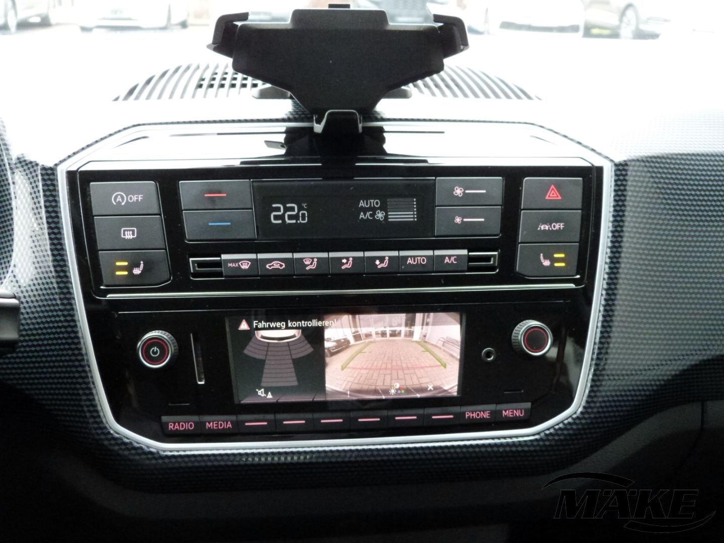 up! 1.0, SHZ, Rückfahrkamera, Climatronic, DAB+,